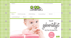 Desktop Screenshot of de-kindertuin.be
